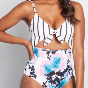 Mod Cloth The Siena One-Piece Swimsuit
